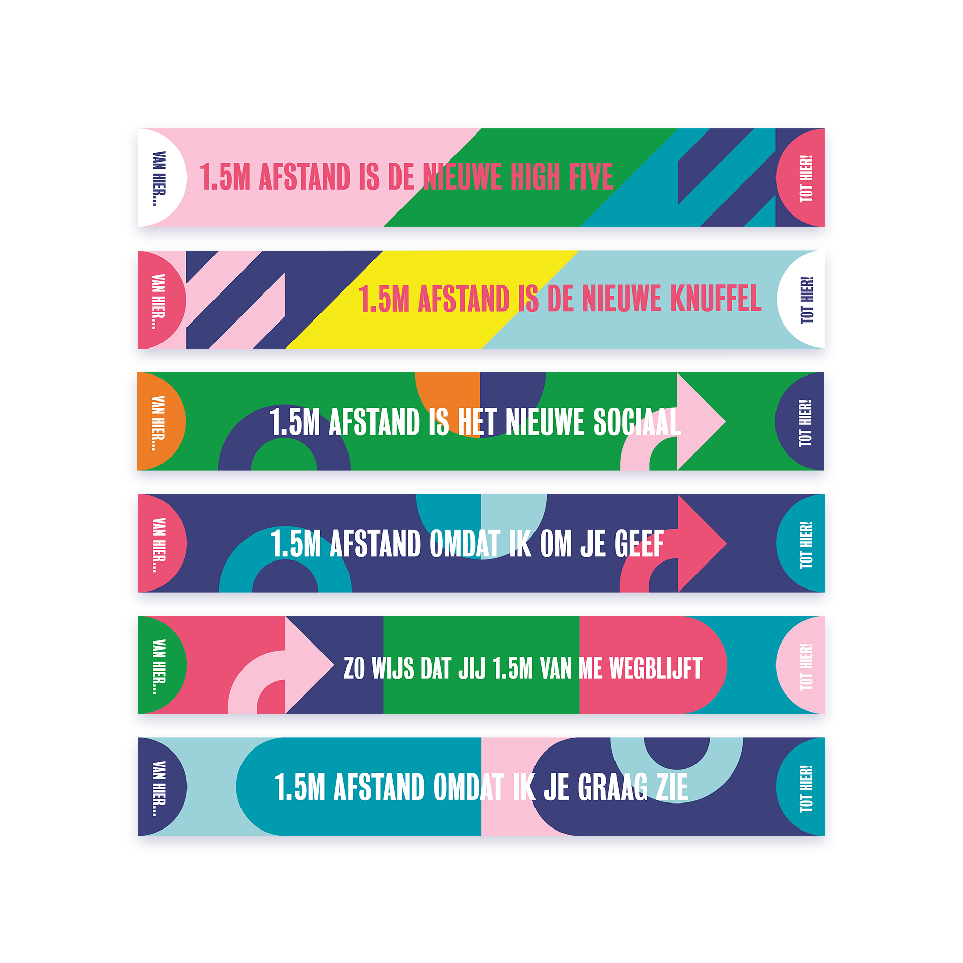 Vloersticker - pakket