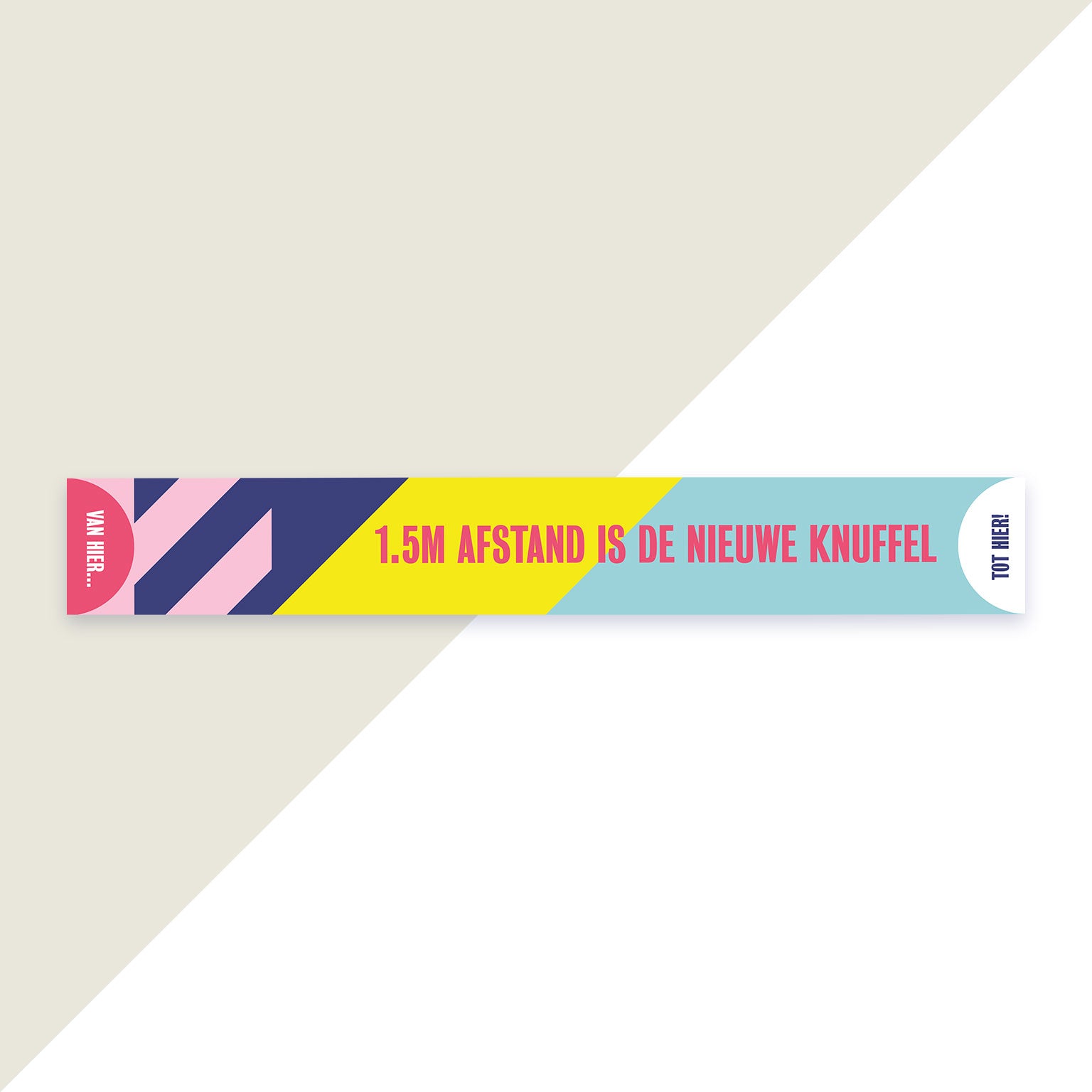 Vloersticker - de nieuwe knuffel